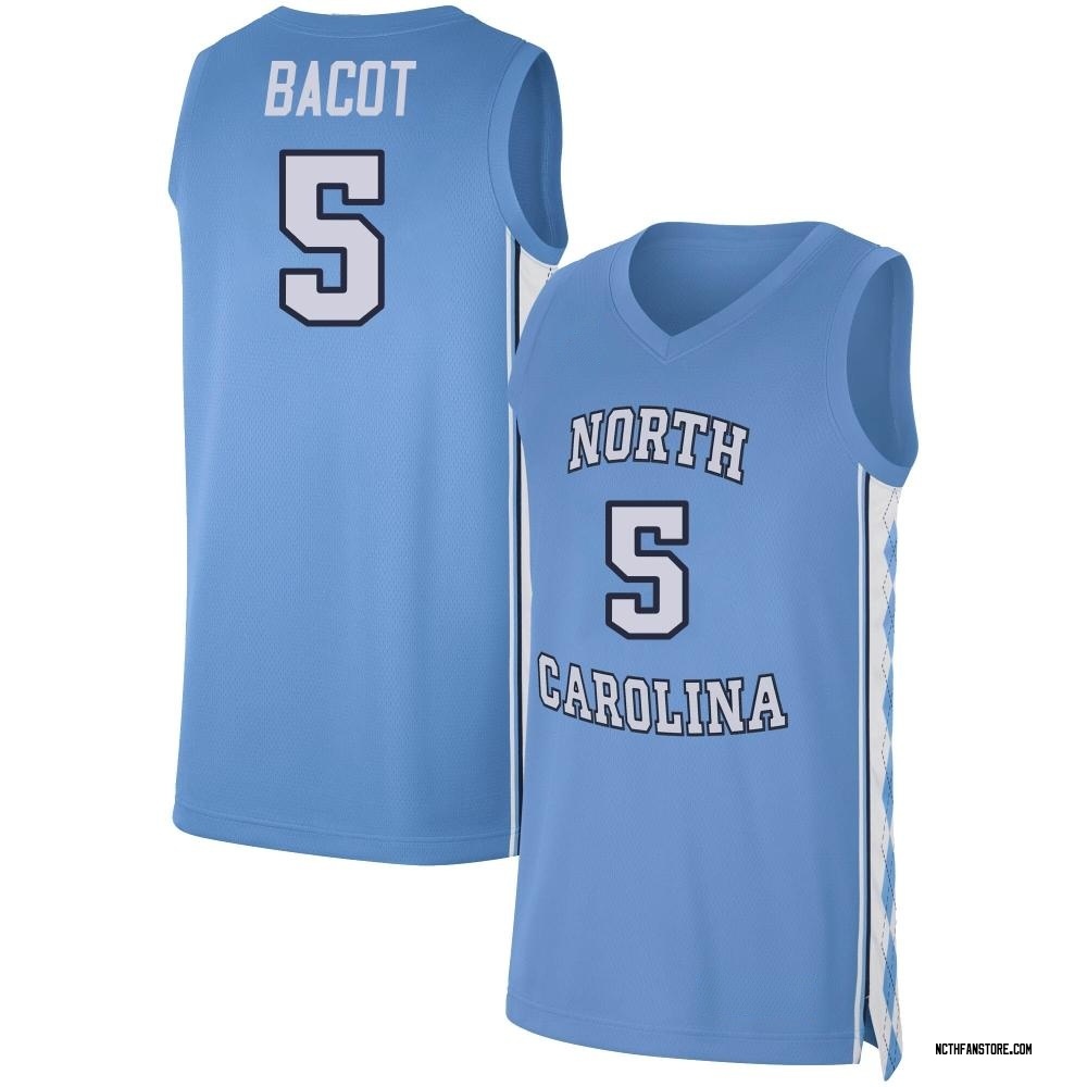 Men's Armando Bacot North Carolina Tar Heels Replica Carolina Basketball Jersey - Blue