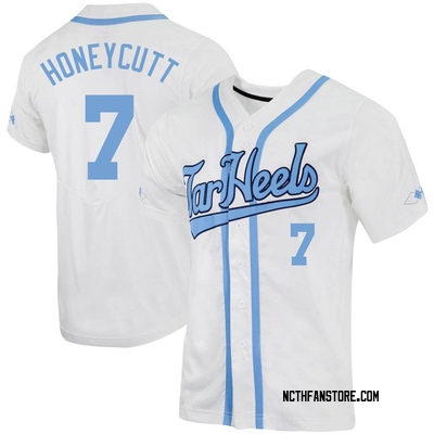 Men's Vance Honeycutt North Carolina Tar Heels Replica Full-Button Baseball Jersey - White