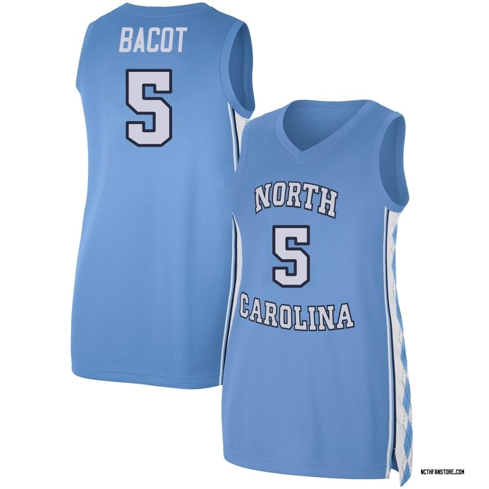 Women's Armando Bacot North Carolina Tar Heels Replica Carolina Basketball Jersey - Blue