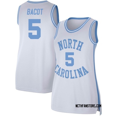 Women's Armando Bacot North Carolina Tar Heels Replica Retro Basketball Jersey - White