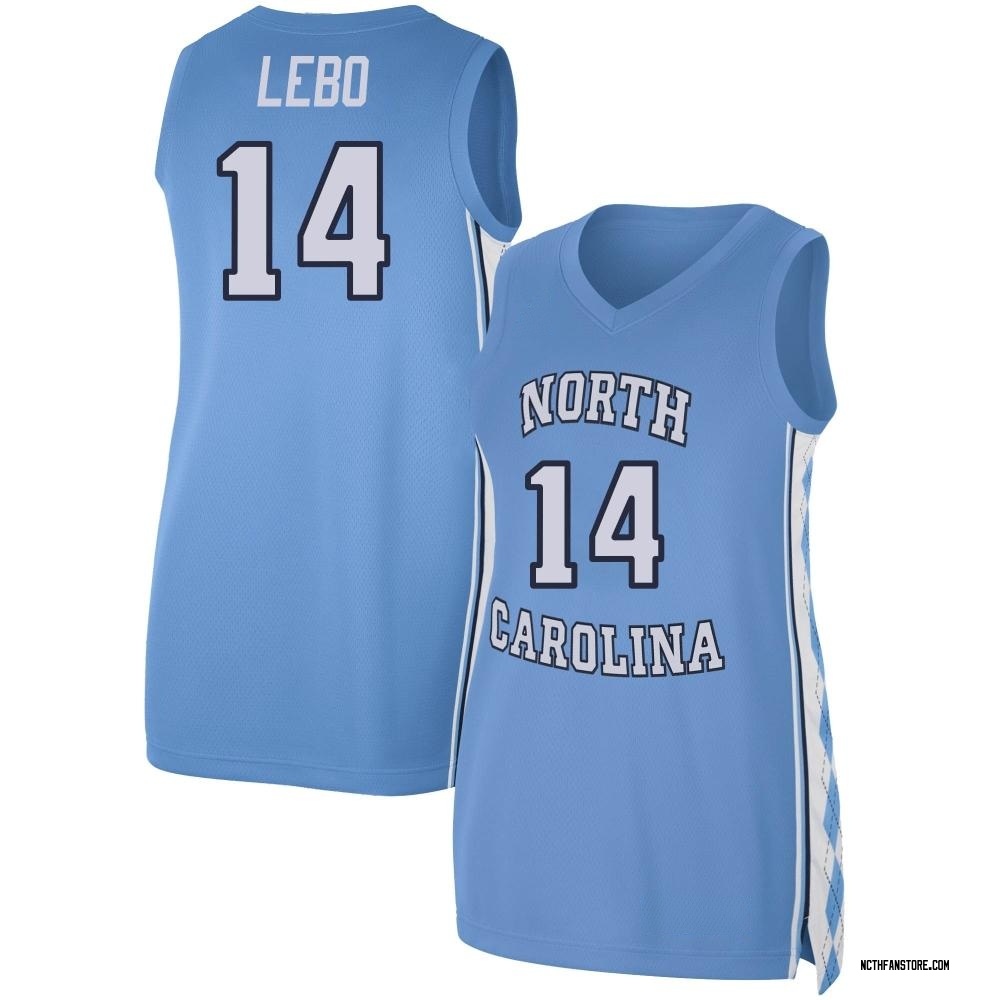 Women's Creighton Lebo North Carolina Tar Heels Replica Carolina Basketball Jersey - Blue