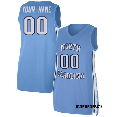 Women's Custom North Carolina Tar Heels Replica Carolina Basketball Jersey - Blue