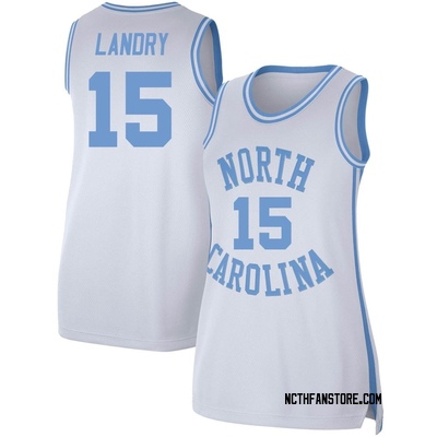 Women's Rob Landry North Carolina Tar Heels Replica Retro Basketball Jersey - White