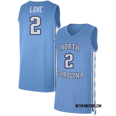 Youth Caleb Love North Carolina Tar Heels Replica Carolina Basketball Jersey - Blue