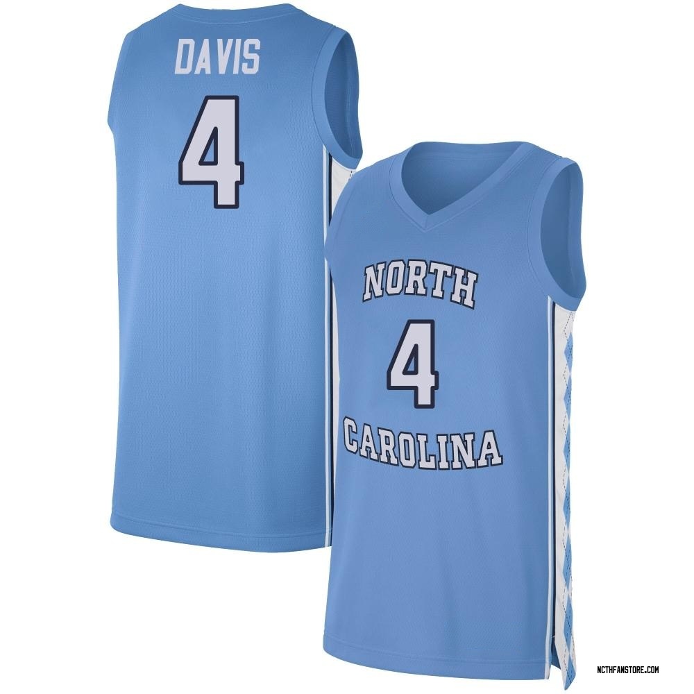 Youth RJ Davis North Carolina Tar Heels Replica Carolina Basketball Jersey - Blue