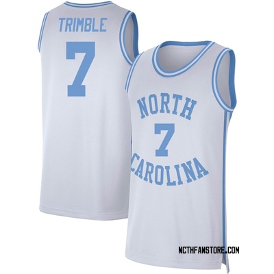 Youth Seth Trimble North Carolina Tar Heels Replica Retro Basketball Jersey - White